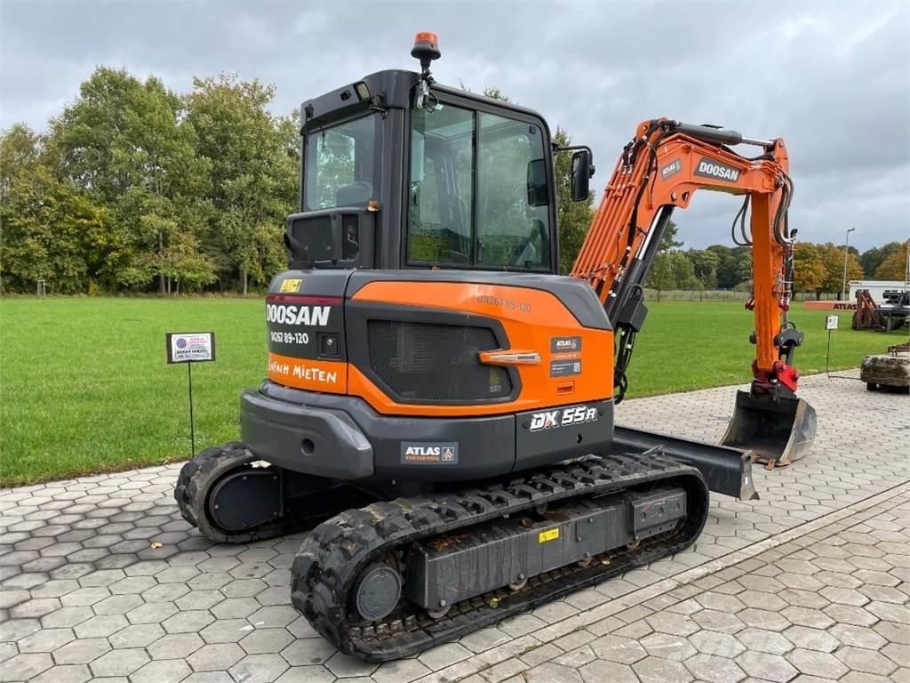 Doosan DX55R-7 Mini pelle < 7t