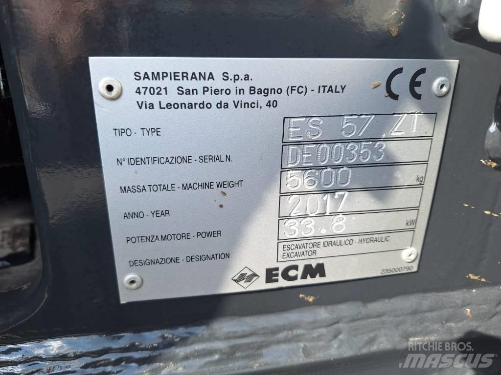 ECM ES 57 ZT Mini pelle < 7t