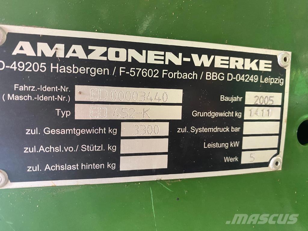 Amazone ED 452 K Semoir