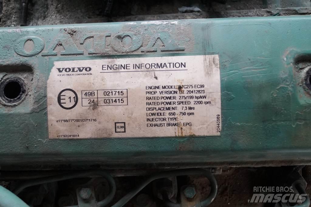 Volvo D7C USED Moteur