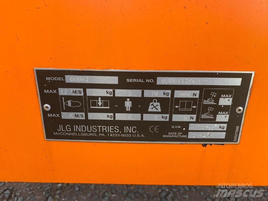 JLG 600 AJ Nacelles articulées