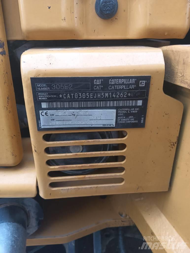 CAT 305 E CR Mini pelle < 7t