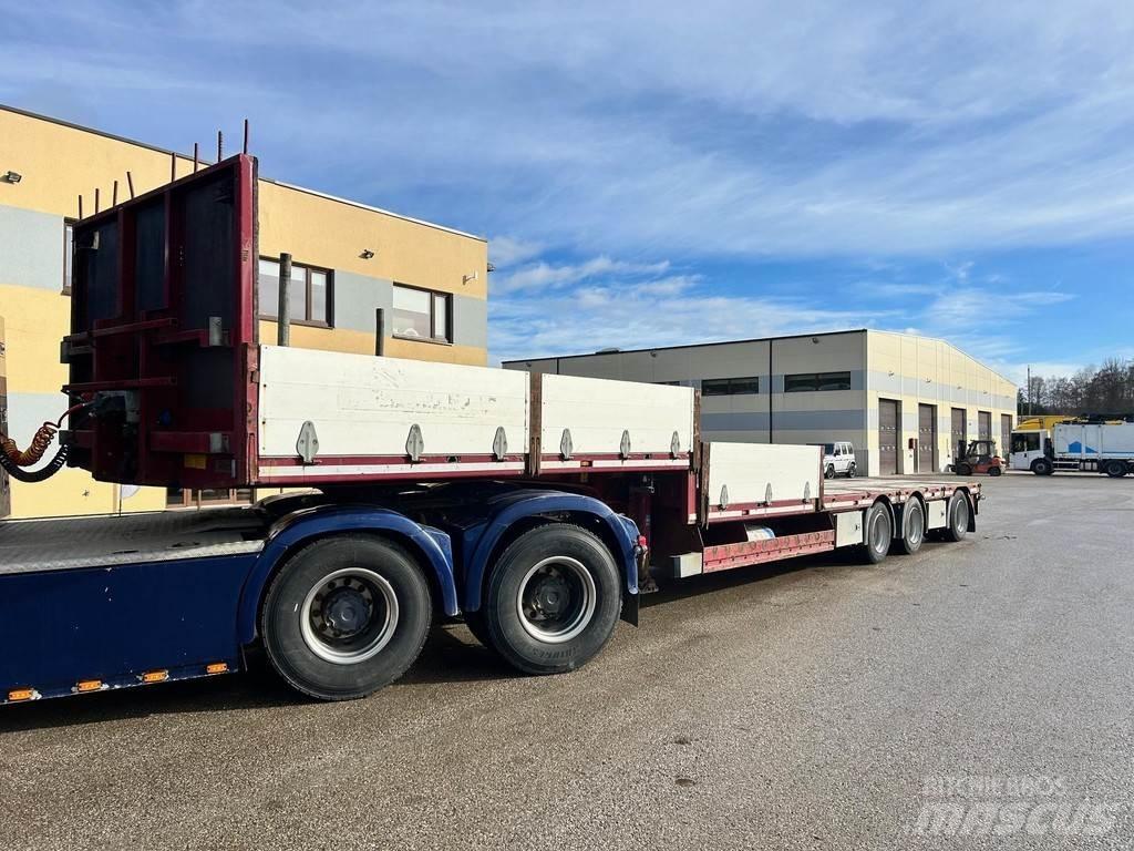 HRD 3-AXLE JUMBO Semi remorque surbaissée
