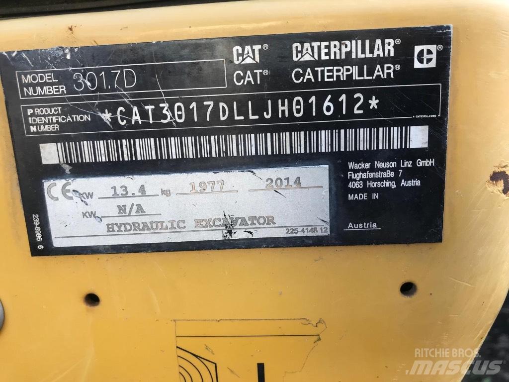 CAT 301.7 D Mini pelle < 7t