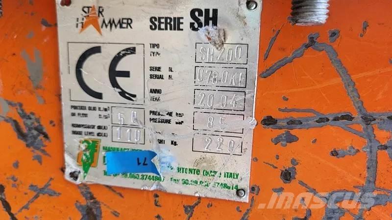 Star Hammer sh200 Marteau hydraulique