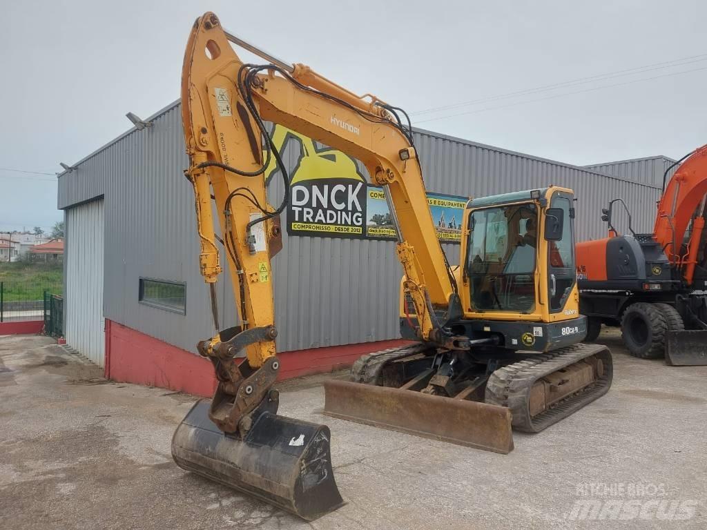 Hyundai R 80 CR Mini pelle 7t-12t