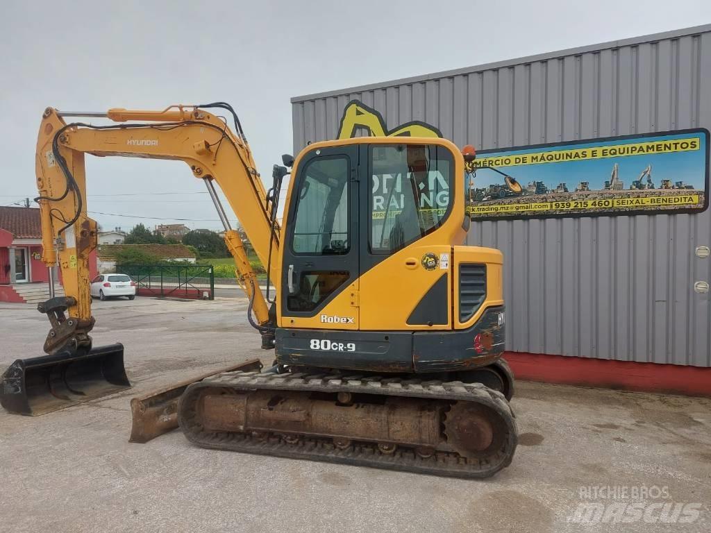 Hyundai R 80 CR Mini pelle 7t-12t