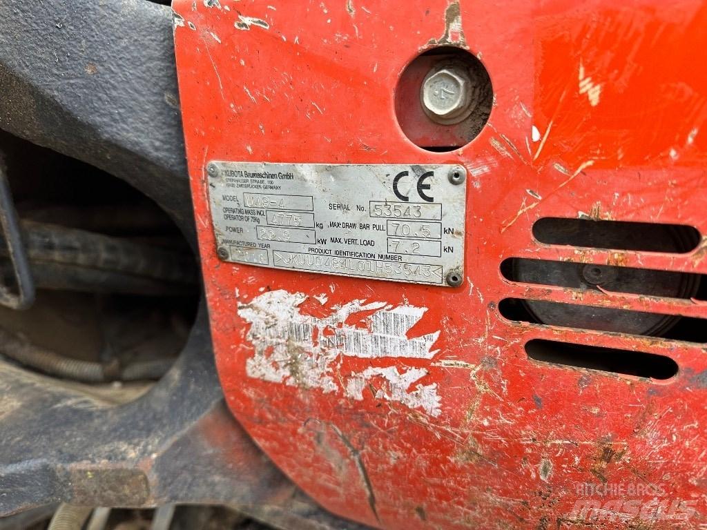 Kubota KX 048-4 Mini pelle < 7t