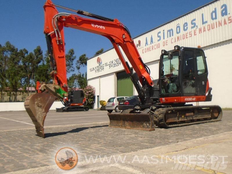 Kubota KX 080-4 Mini pelle 7t-12t