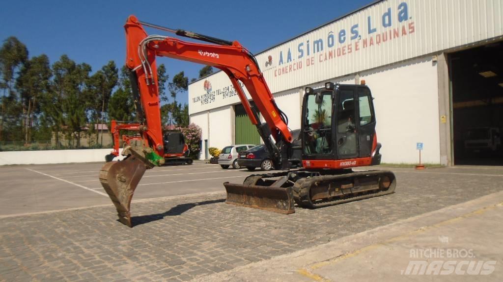Kubota KX 080-4 Mini pelle 7t-12t