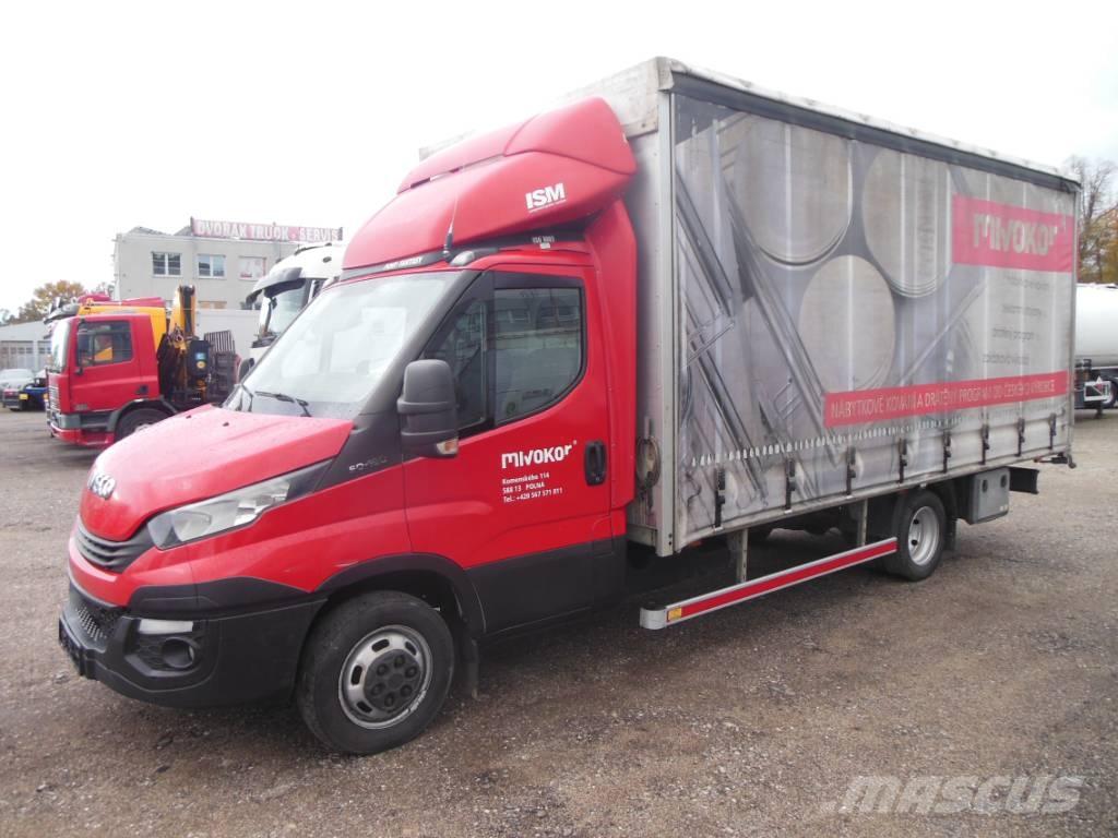 Iveco Daily 50 C18 Camion à rideaux coulissants (PLSC)