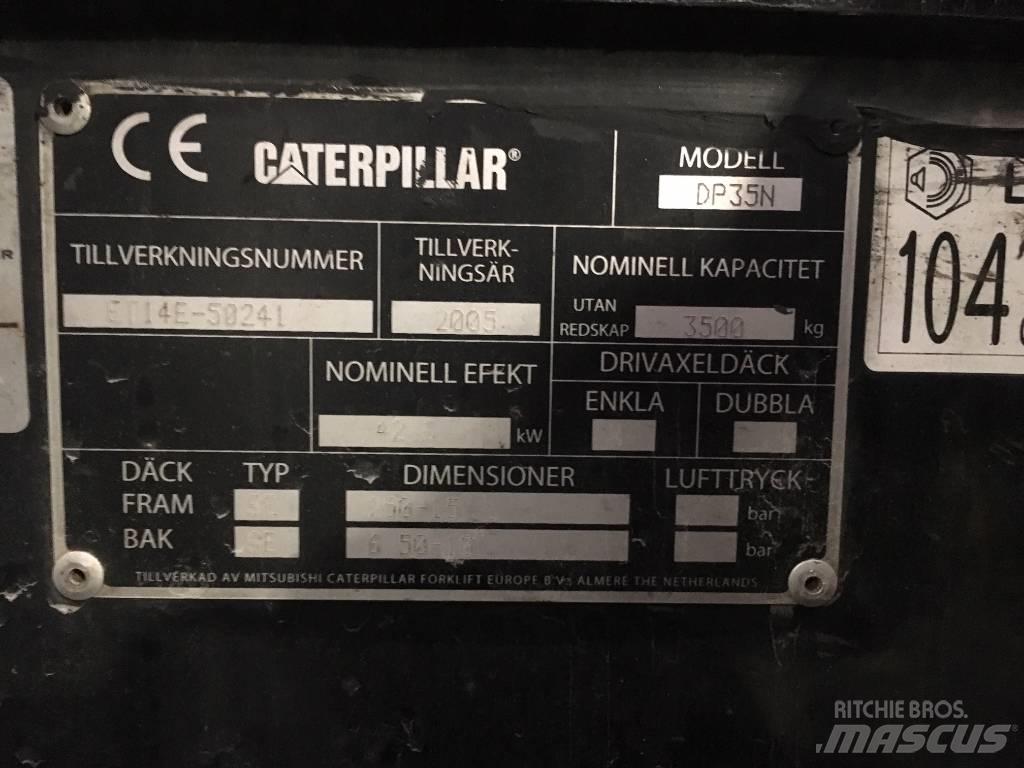 CAT DP 35 N Chariots diesel