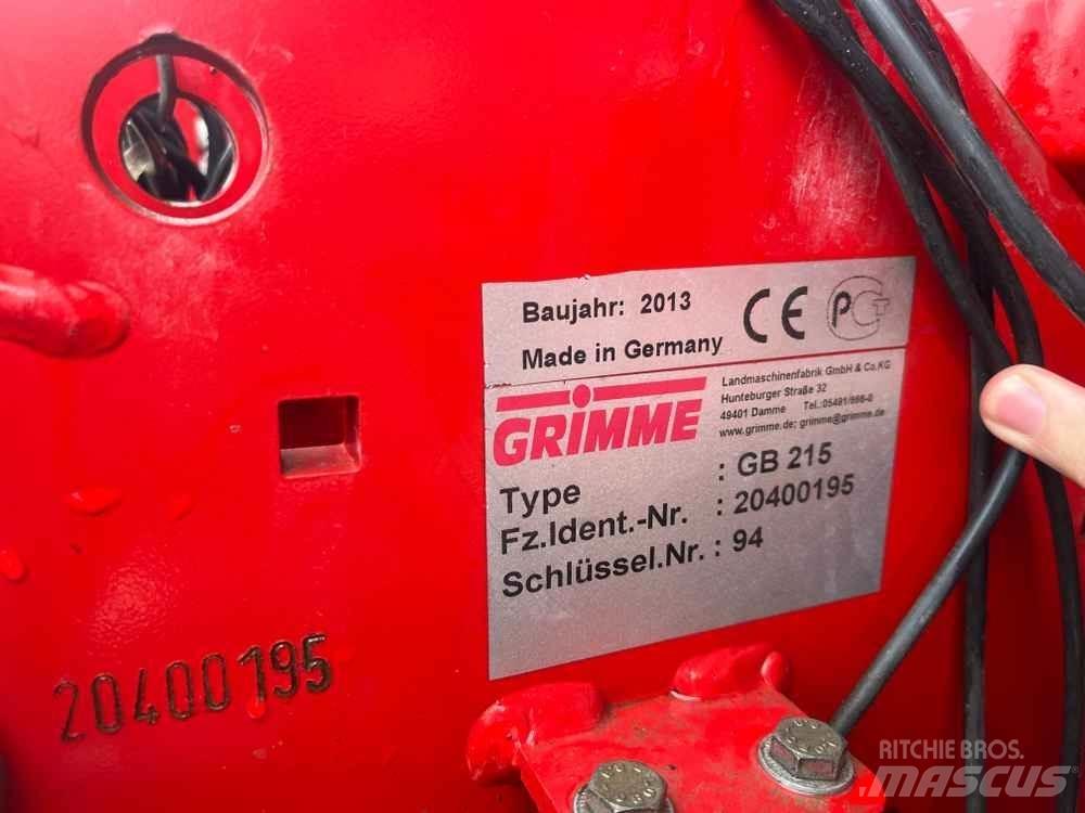 Grimme GB 215 Planteurs de pommes de terre