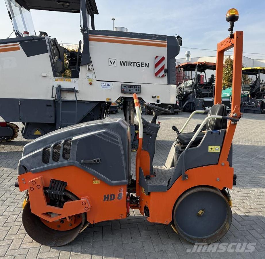 Hamm HD 8 VV Rouleaux tandem