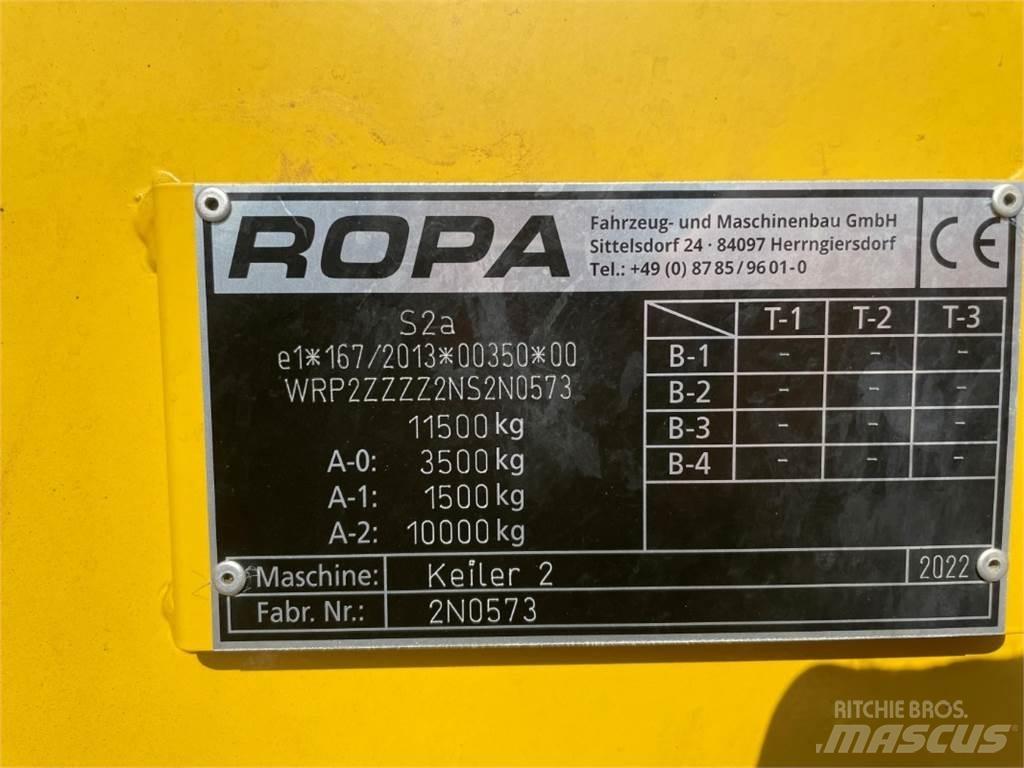 Ropa KEILER 2 Moissoneuse de Pomme de Terre