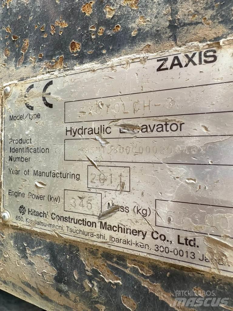 Hitachi ZX670CH-3 Pelle sur chenilles