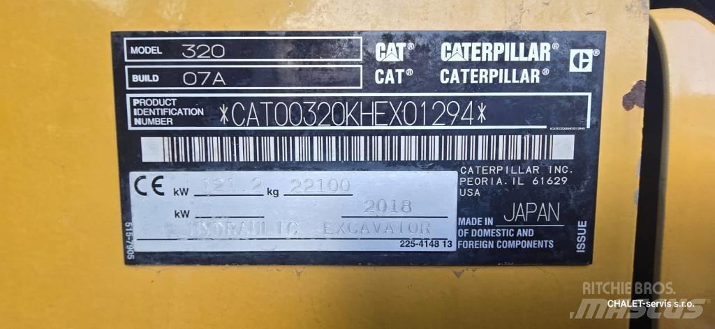 CAT 320 Pelle sur chenilles