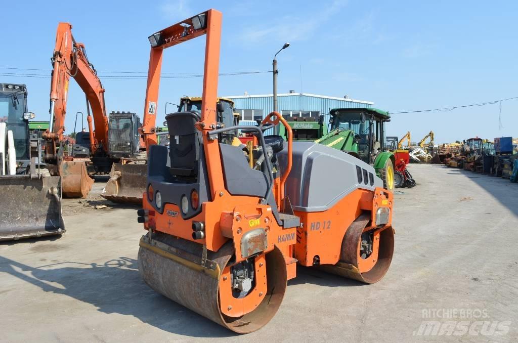 Hamm HD 12 VV Rouleaux tandem