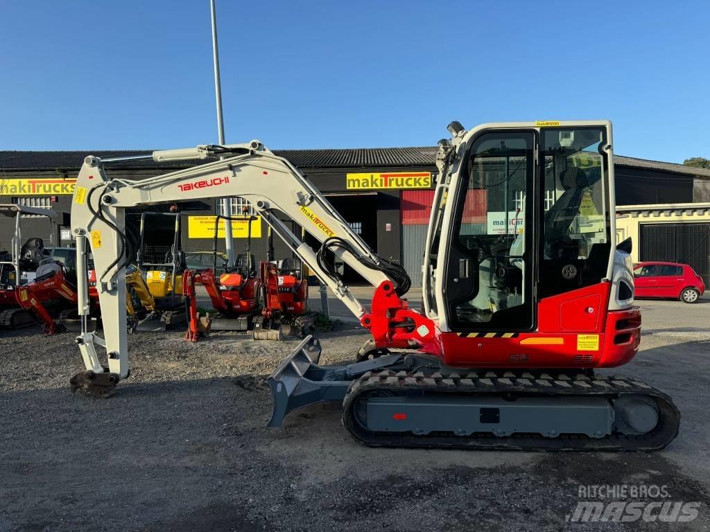 Takeuchi TB 260 Mini pelle < 7t