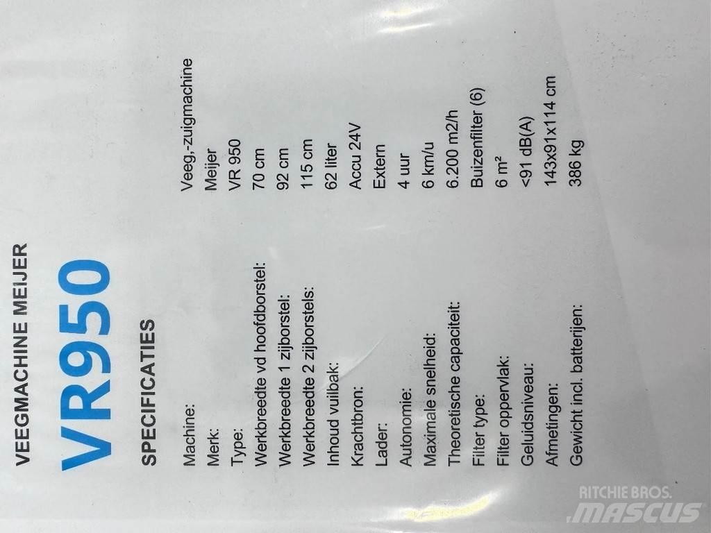 Meijer VR950 Balayeuse / Autolaveuse