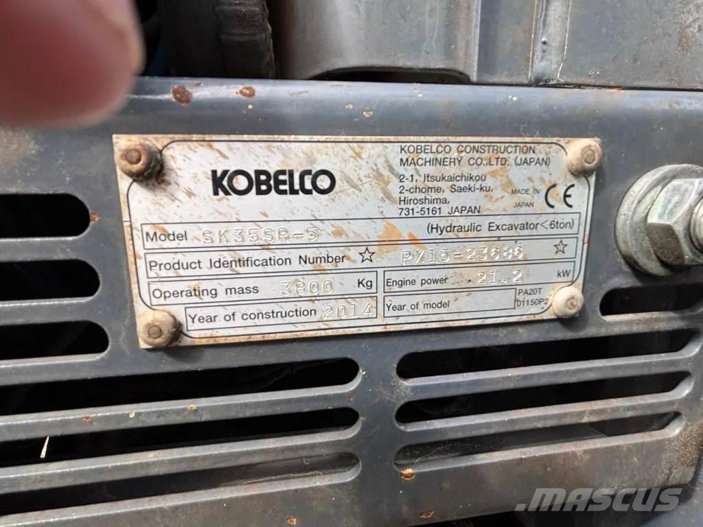 Kobelco SK35SR-5 Mini pelle < 7t