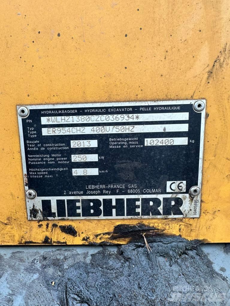 Liebherr ER 954C Pelle à déchets