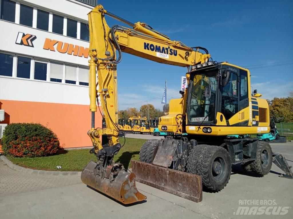 Komatsu PW 160-11 Pelle sur pneus
