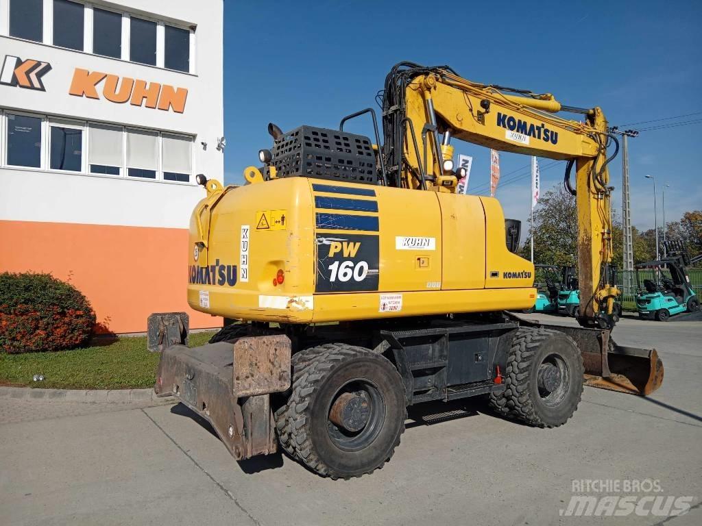 Komatsu PW 160-11 Pelle sur pneus