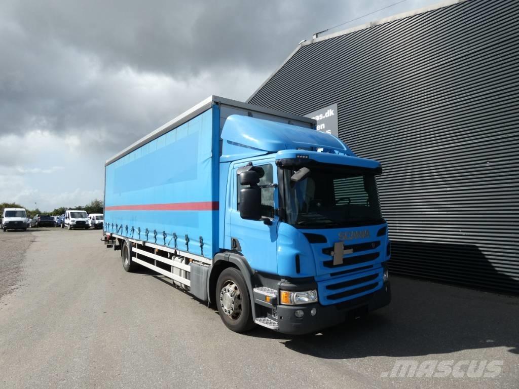 Scania P 250 Camion à rideaux coulissants (PLSC)