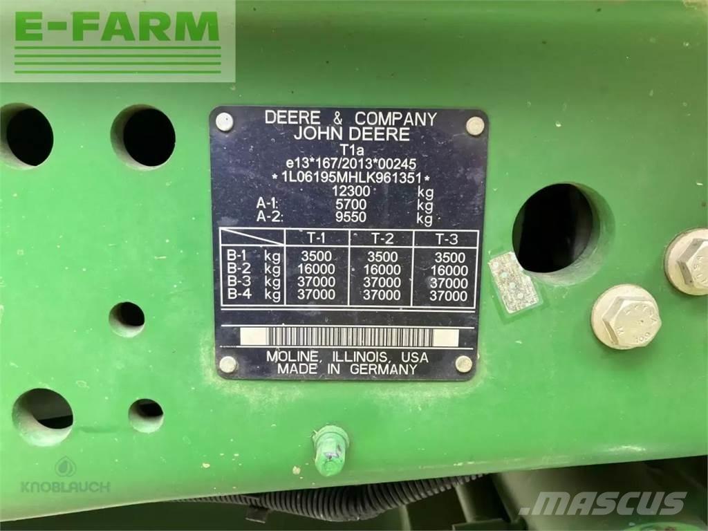 John Deere 6195m Tracteur