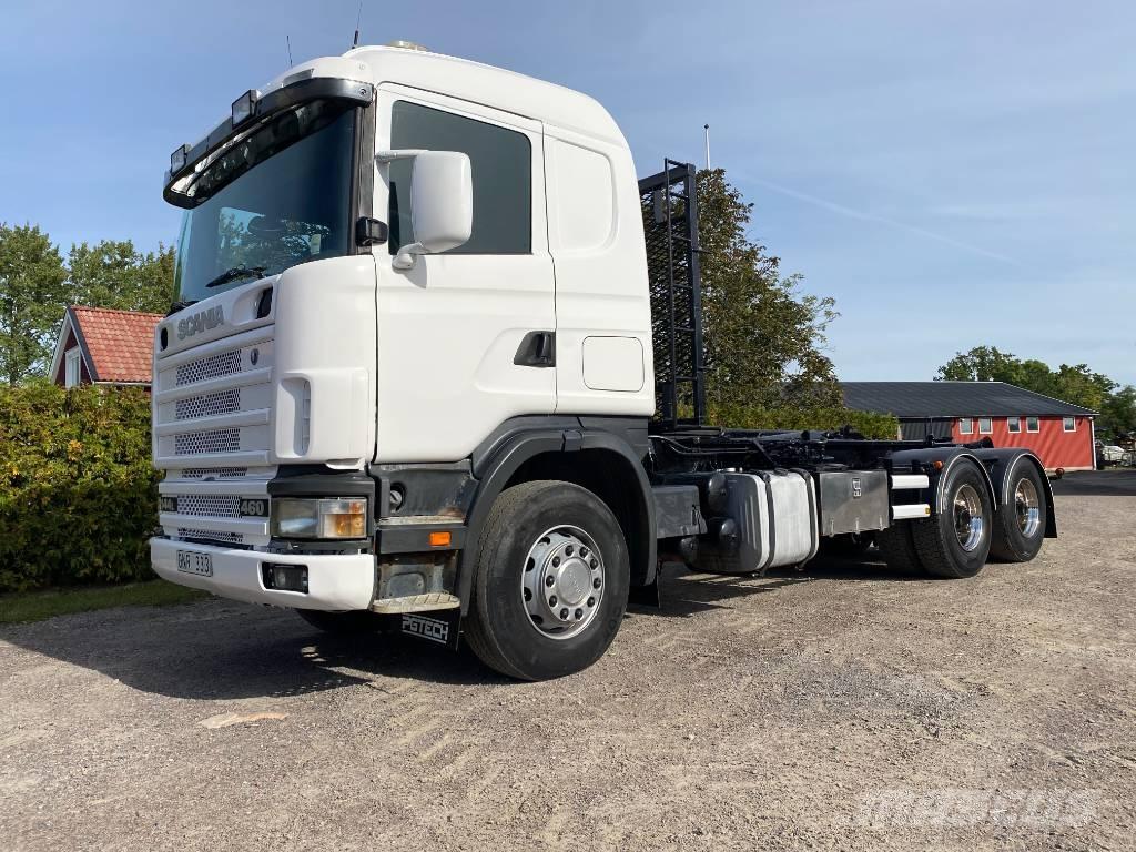 Scania R 144 Camion ampliroll