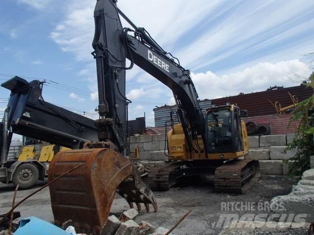 John Deere 245 GLC Pelle sur chenilles