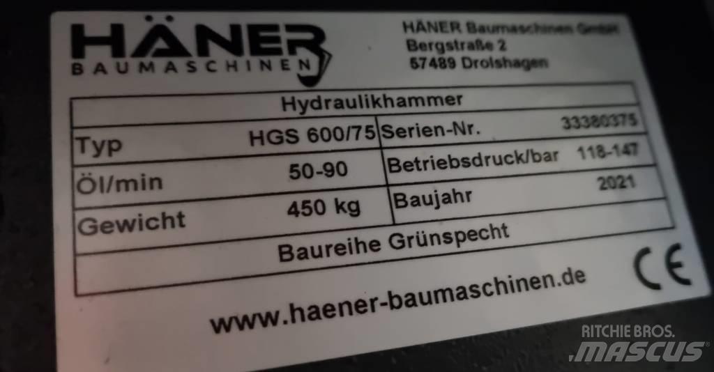 Häner HGS 600/75 Marteau hydraulique