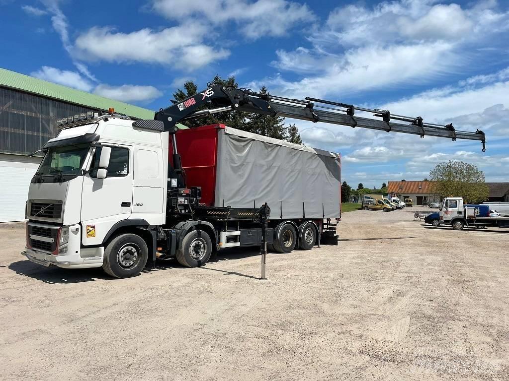Volvo FH 460 Semi remorque couverte