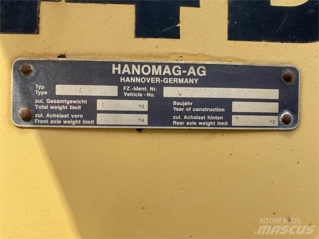 Hanomag 44D Chargeuse sur pneus