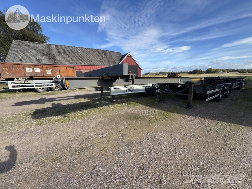 KT Tjörn Linktrailer Semi remorque porte container