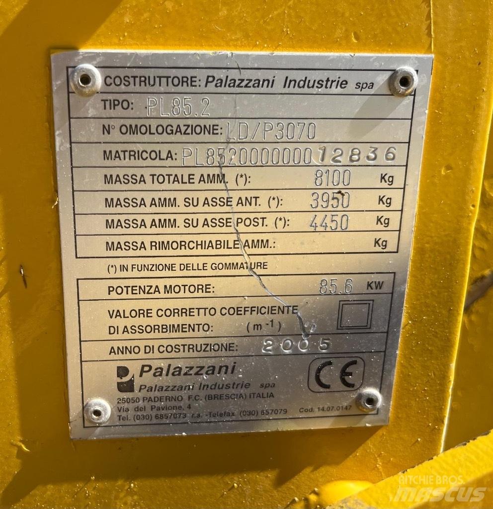 Palazzani PL 85.2 Mini chargeuse