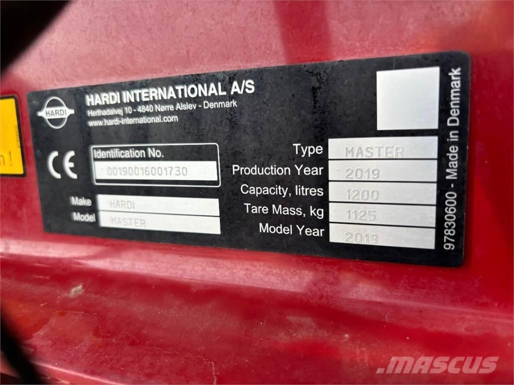 Hardi Master 1200 Pulvérisateurs traînés
