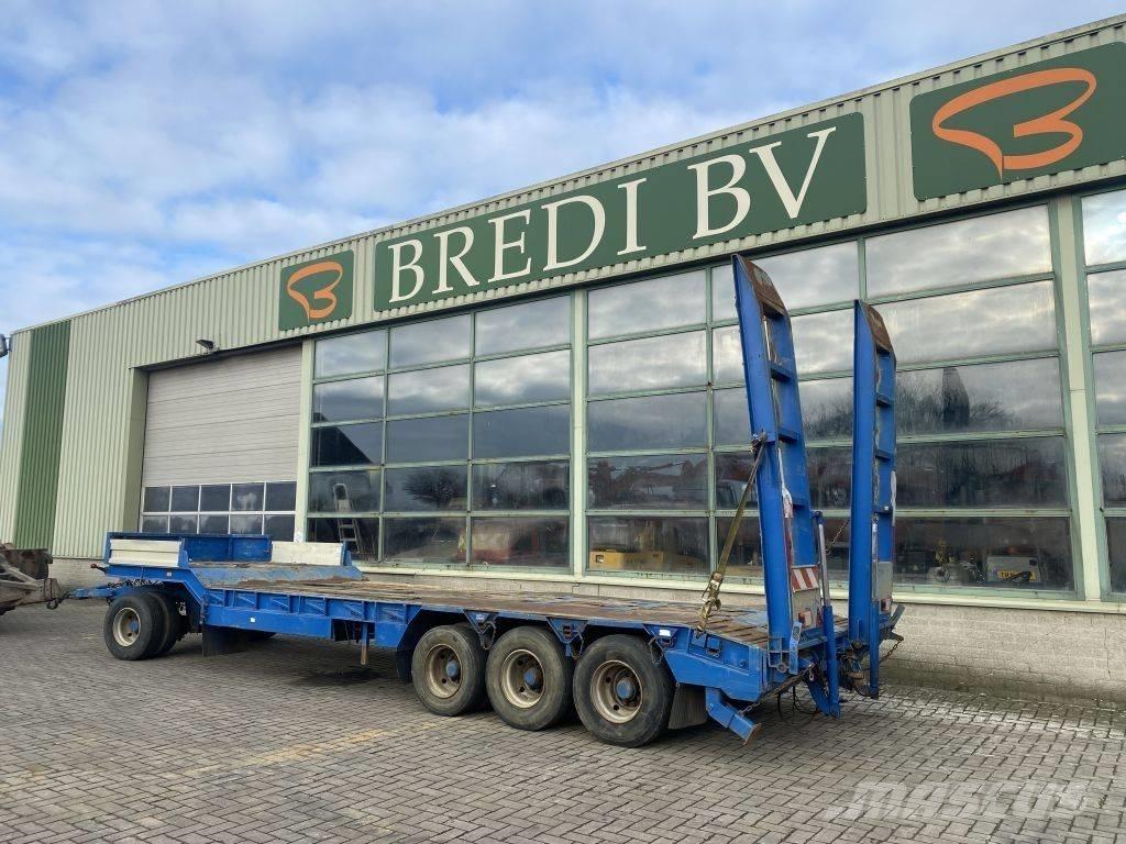 Dieplader 4 assen Remorque surbaissée