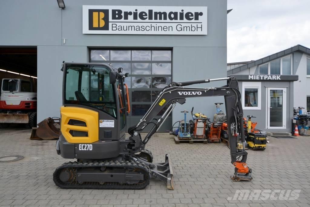 Volvo EC 27 D Mini pelle < 7t