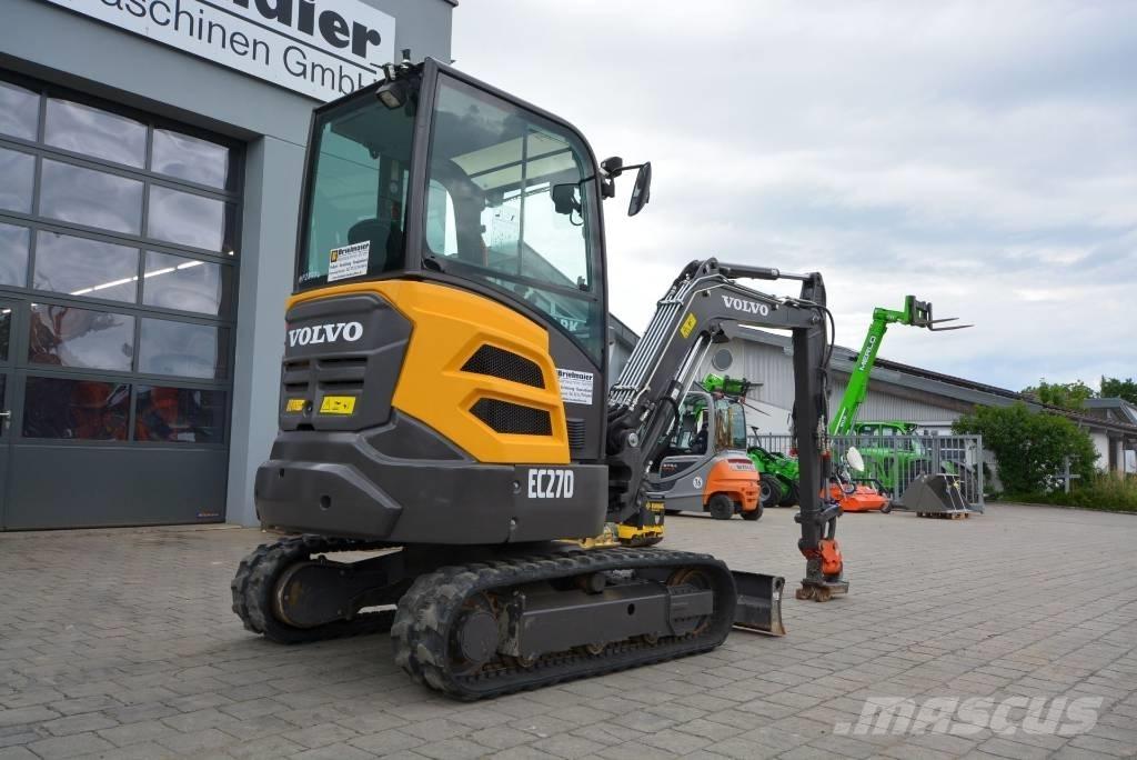 Volvo EC 27 D Mini pelle < 7t