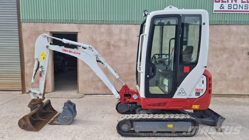 Takeuchi TB 216 A Mini pelle < 7t