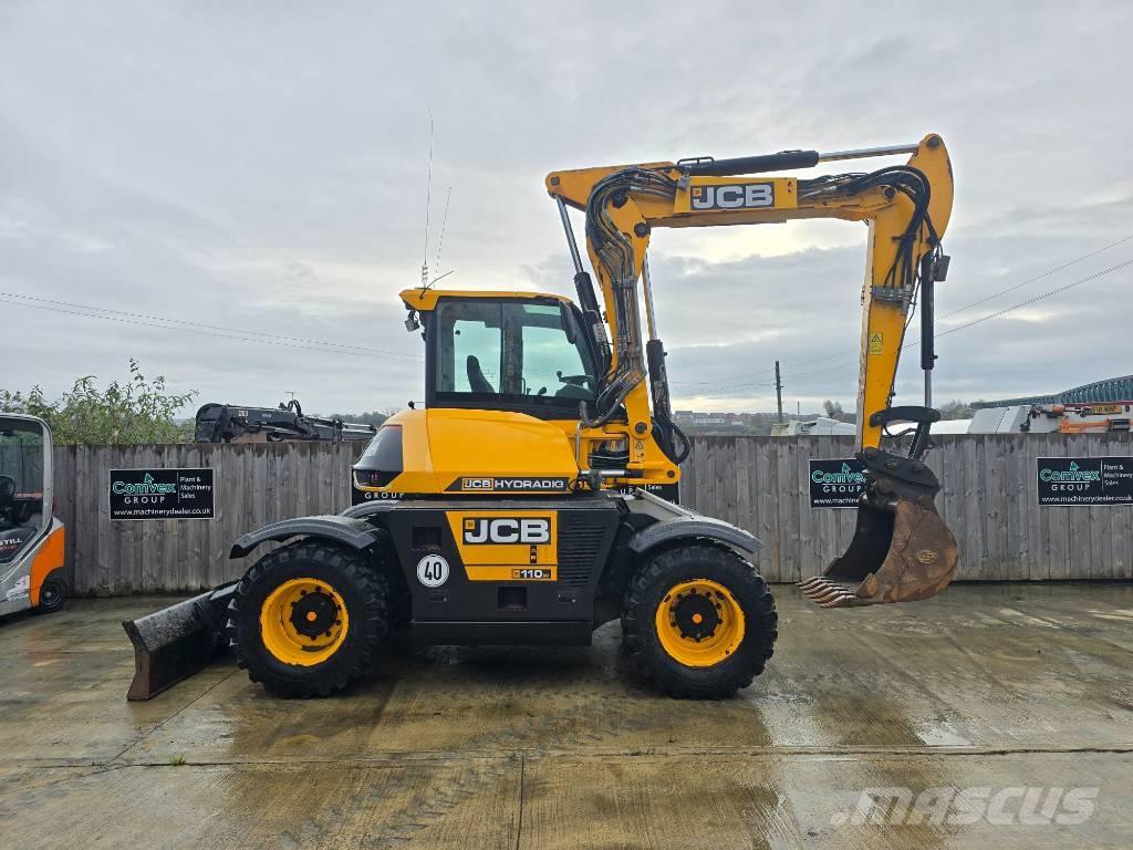 JCB Hydradig HD110 W Pelle sur pneus
