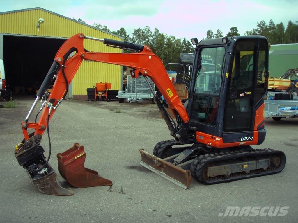 Kubota U 27-4 Mini pelle < 7t