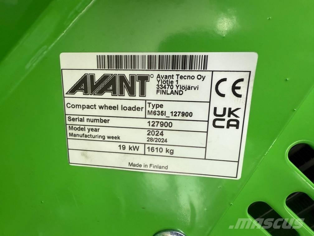 Avant 635 Chargeuse multifonction