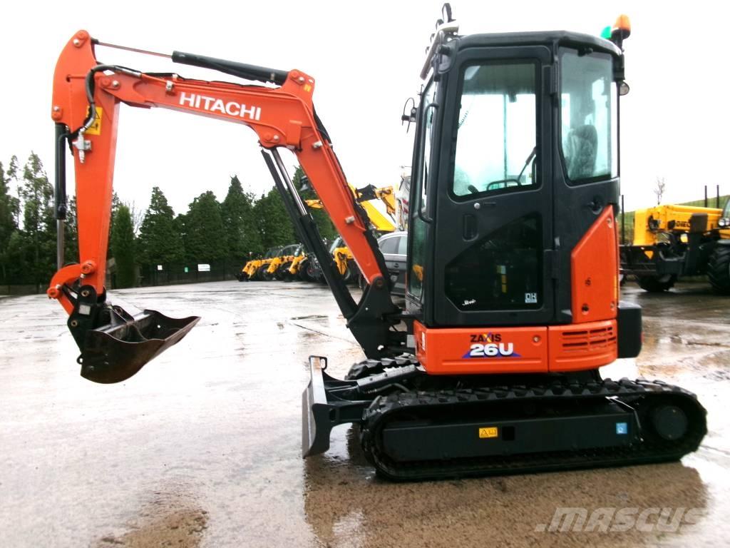 Hitachi Zaxis 26 U Mini pelle < 7t