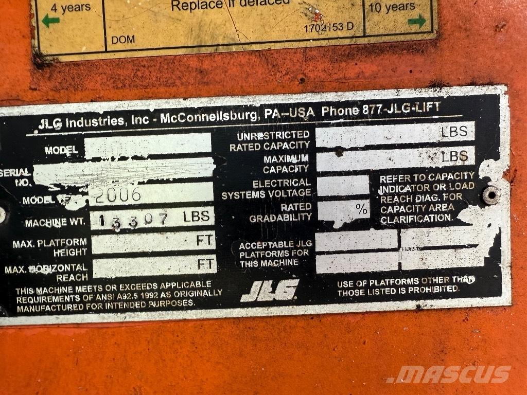 JLG 400 S Nacelles télescopiques