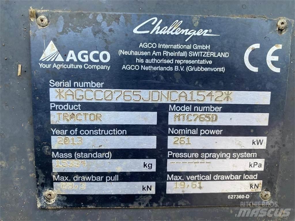 Challenger MT 765D Tracteur