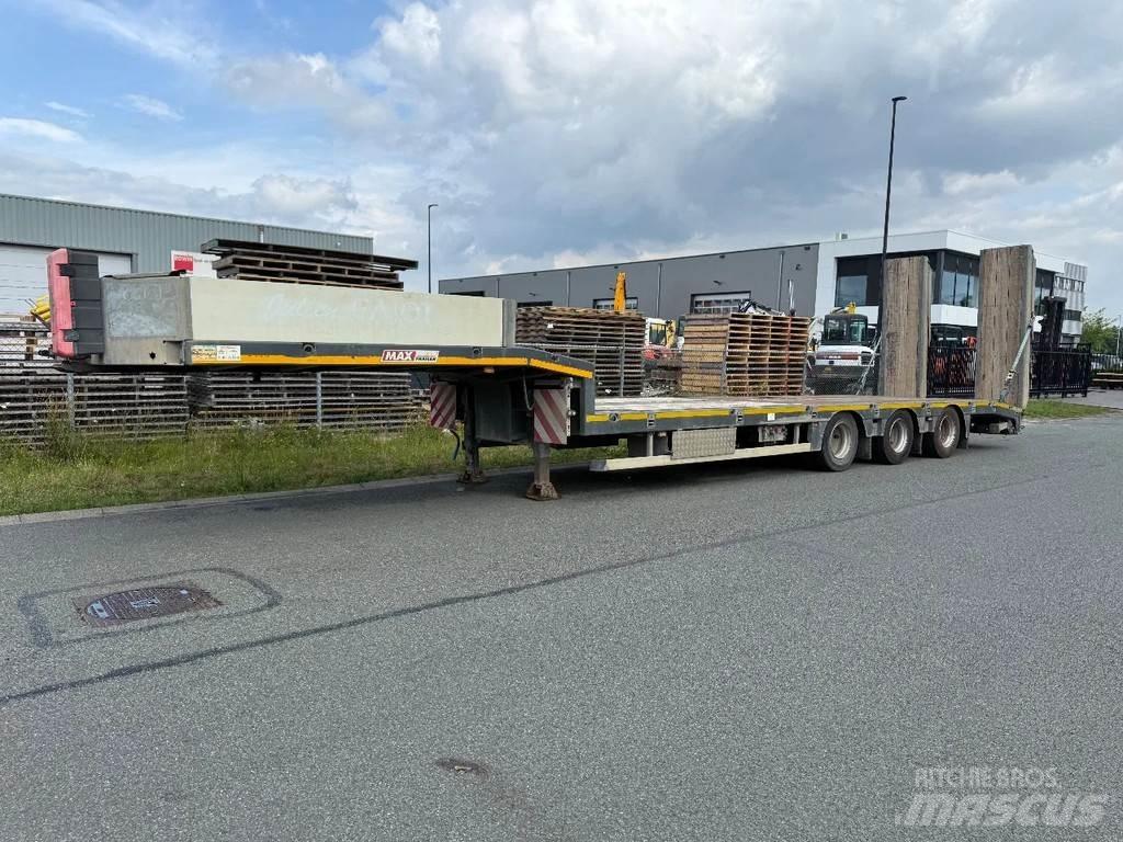 MAX Trailer 3 axle Semi remorque surbaissée