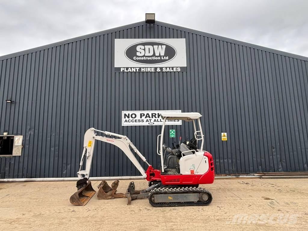 Takeuchi TB 216 Mini pelle < 7t